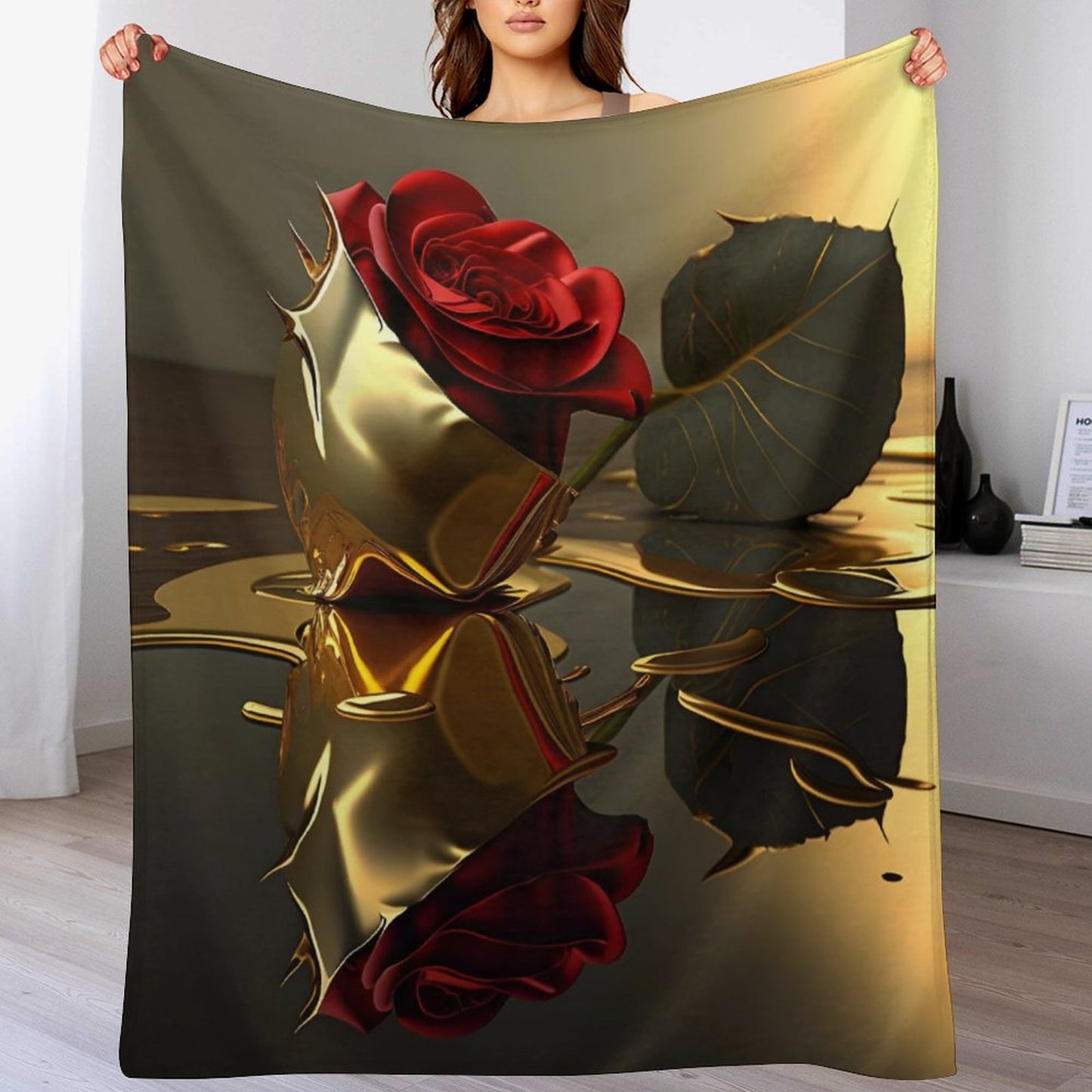 330gsm Flannel Blanket (One-sided Printing)-40"×50"