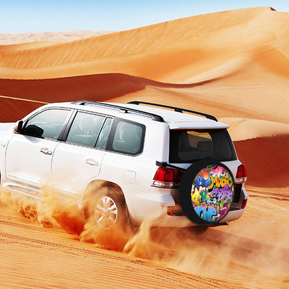 Leather Tire Cover(One-sided Printing)
