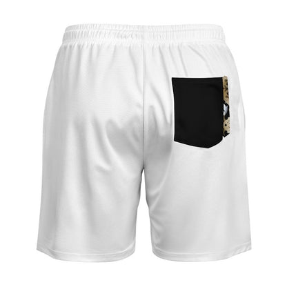 Men's Hawaiian shorts with 4 Pockets