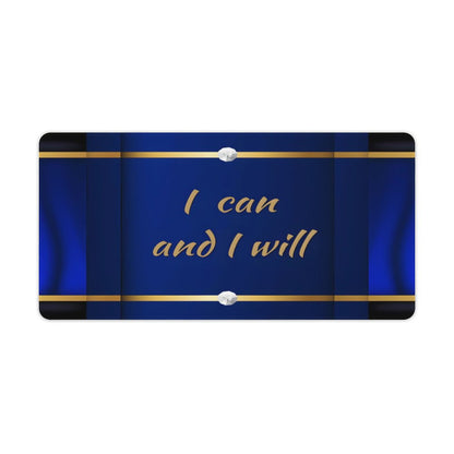 Large Desk Pad Protector with Stitched Edges-12x24 in/ 30x60cm