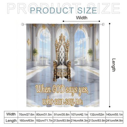 Sheer Curtain(All-Over Printing)
