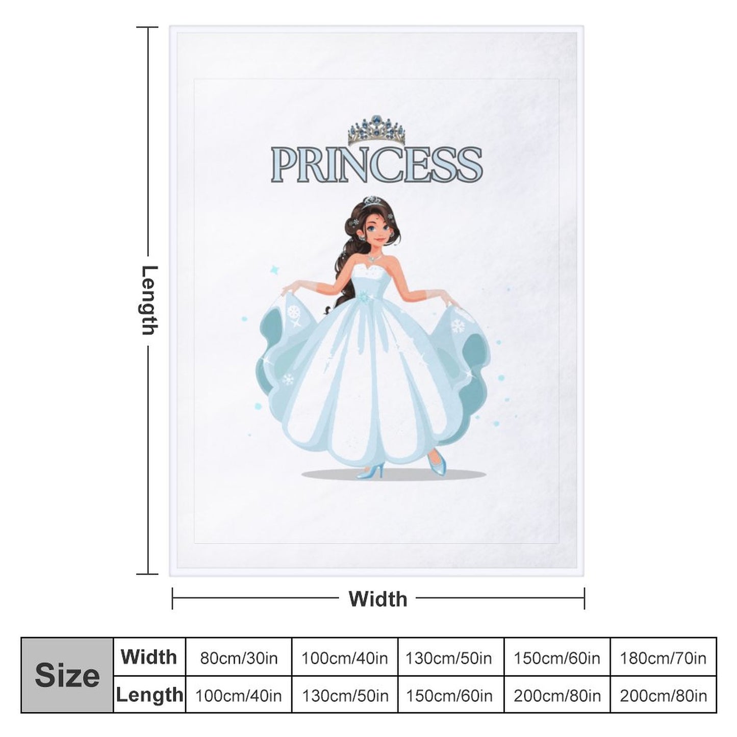 280gsm Flannel Blanket-60"x80" (Dual-sided Printing)