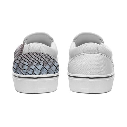 Printed Slip-on Canvas Shoes  for Teenagers and Adults