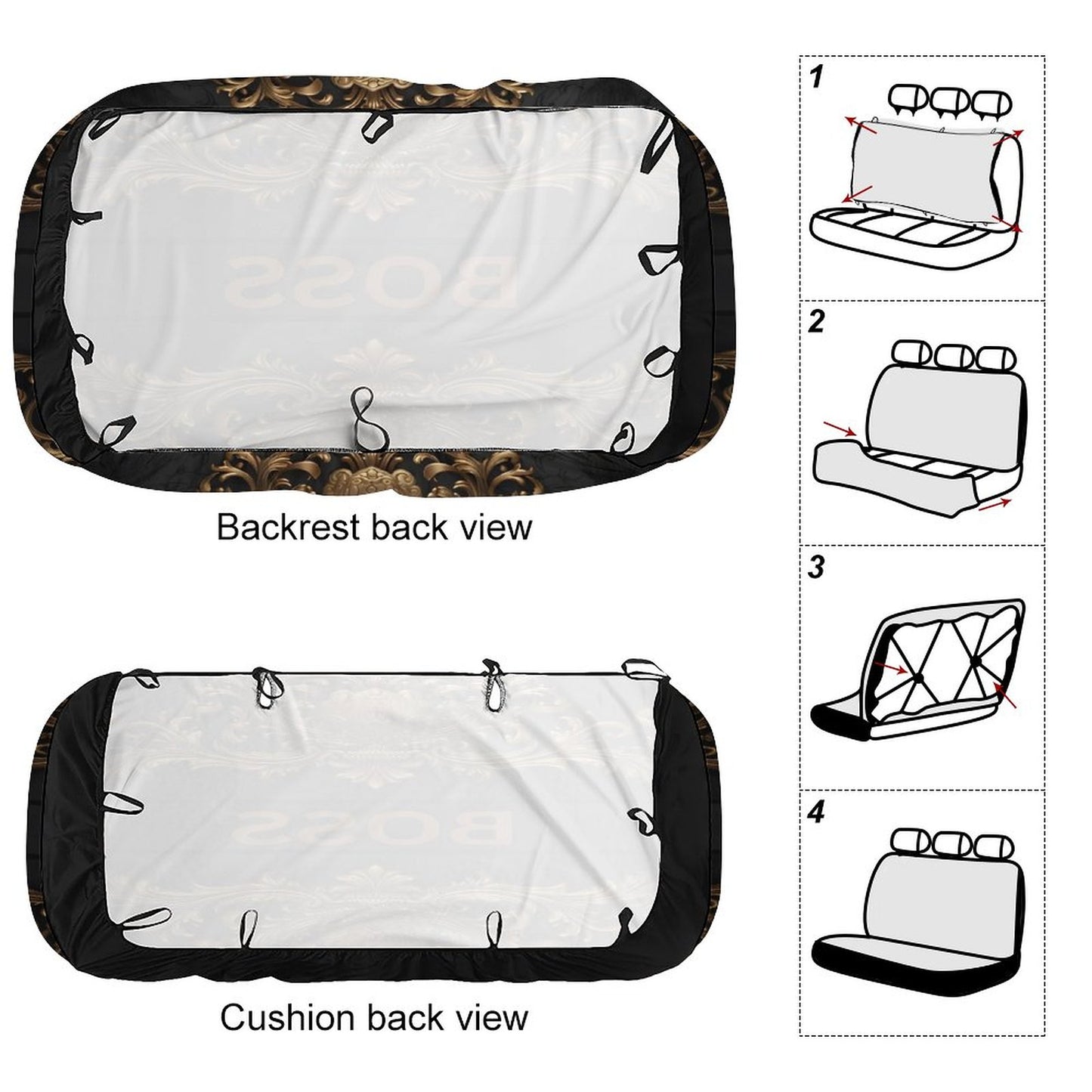 Back Seat Cover for Cars