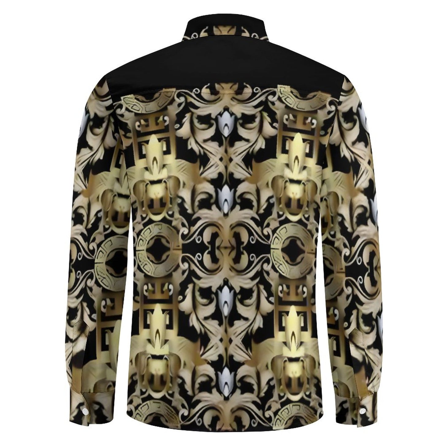 Men's Long Sleeve Shirt with Pocket LS (All-Over Printing)
