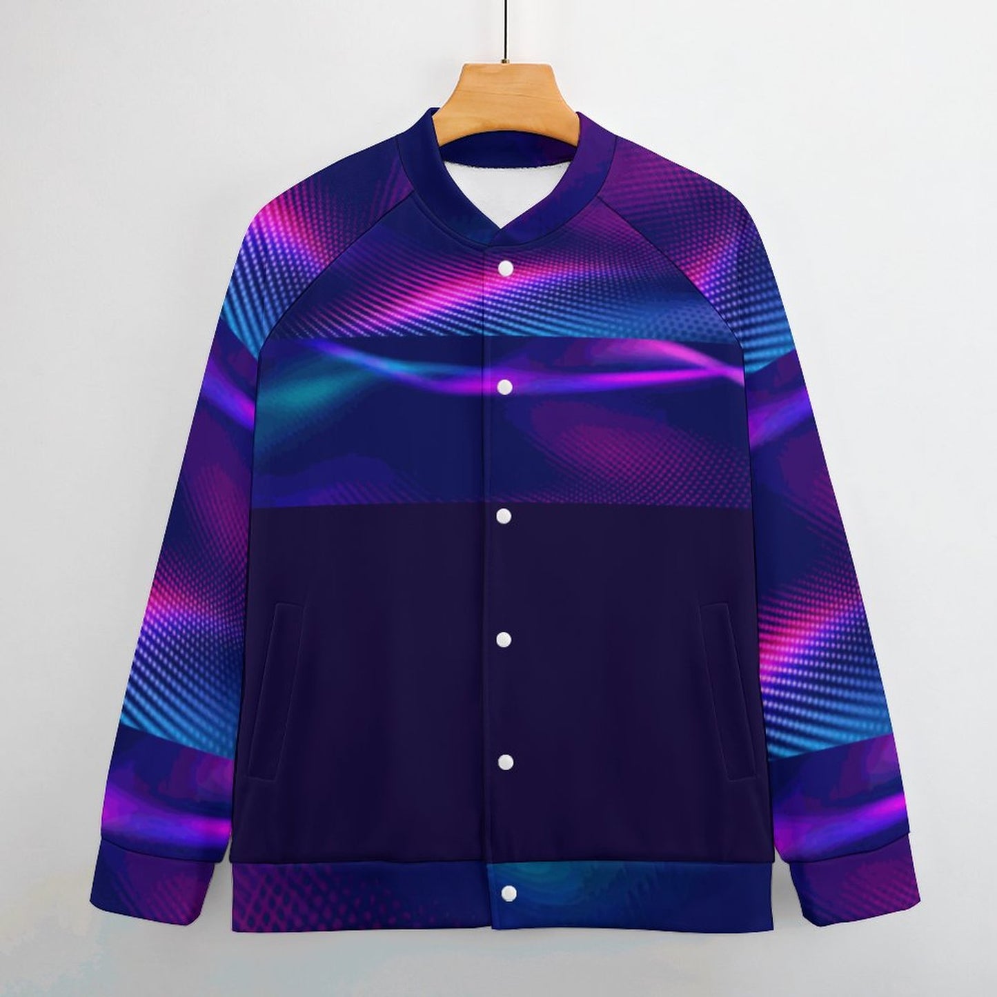 MULTICOLOR Men's Baseball Jacket-*2XS-6XL