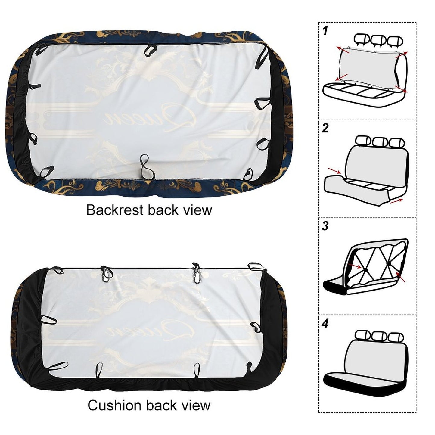 Back Seat Cover for Cars