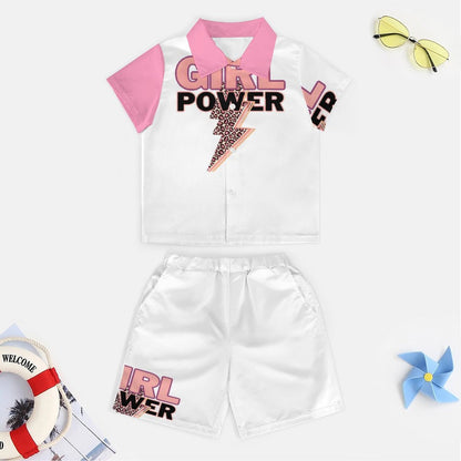 Children's Casual Beach Outfit A27TZ (All-Over Printing)