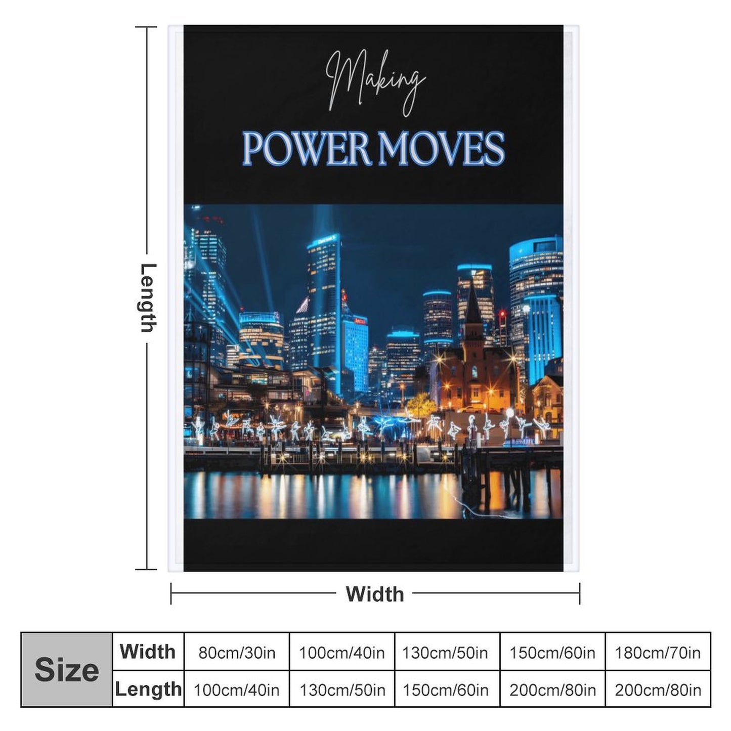 280gsm Flannel Blanket-60"x80" (Dual-sided Printing)