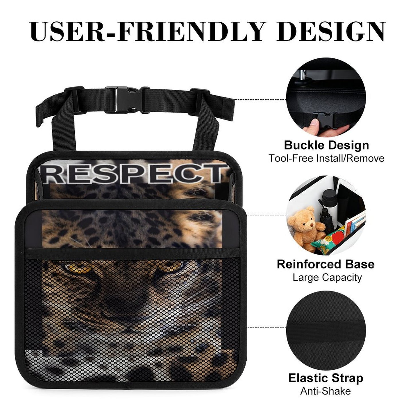 Car Seat Storage Bag(All-Over Printing)