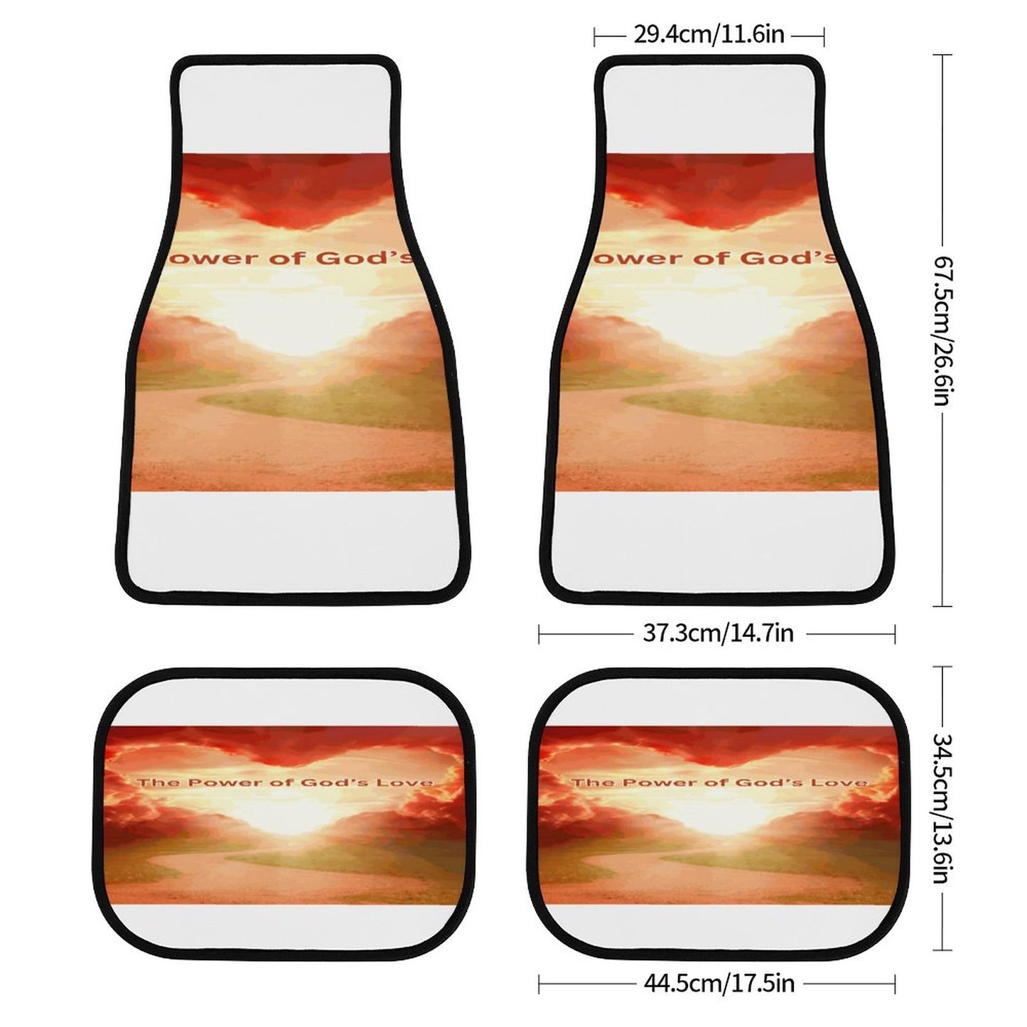 Car Mat Set of 4