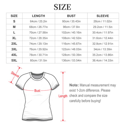 180gsm Women's Raglan T-shirt(All-Over Printing)