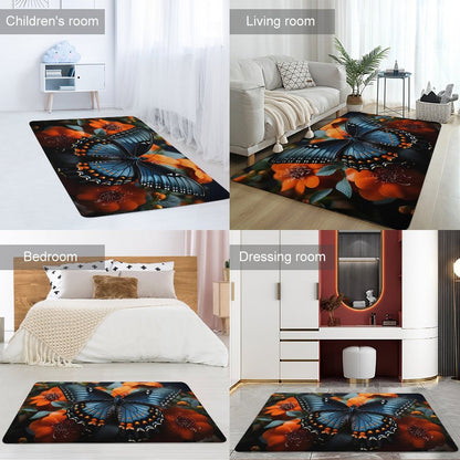 Coral Velvet Floor Mat for Home-60"x40"