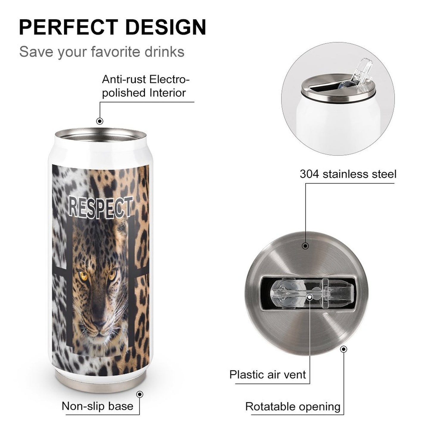 Stainless Steel Thermos Tumbler 500ML