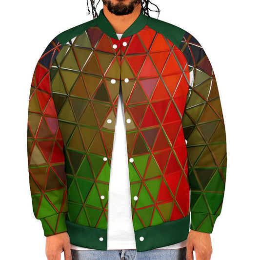 GLASS PRISM Men's Baseball Jacket-2XS-6XL