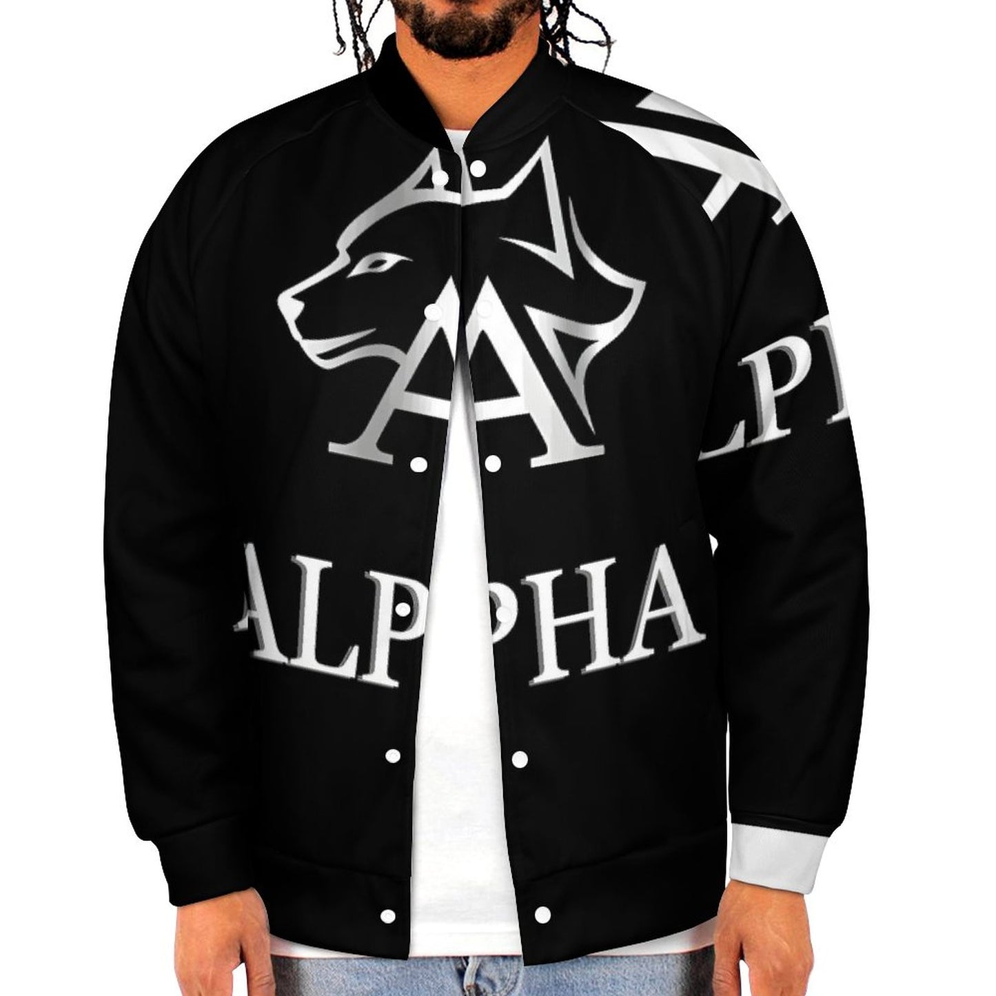 Men's Baseball Jacket (All-Over Printing)