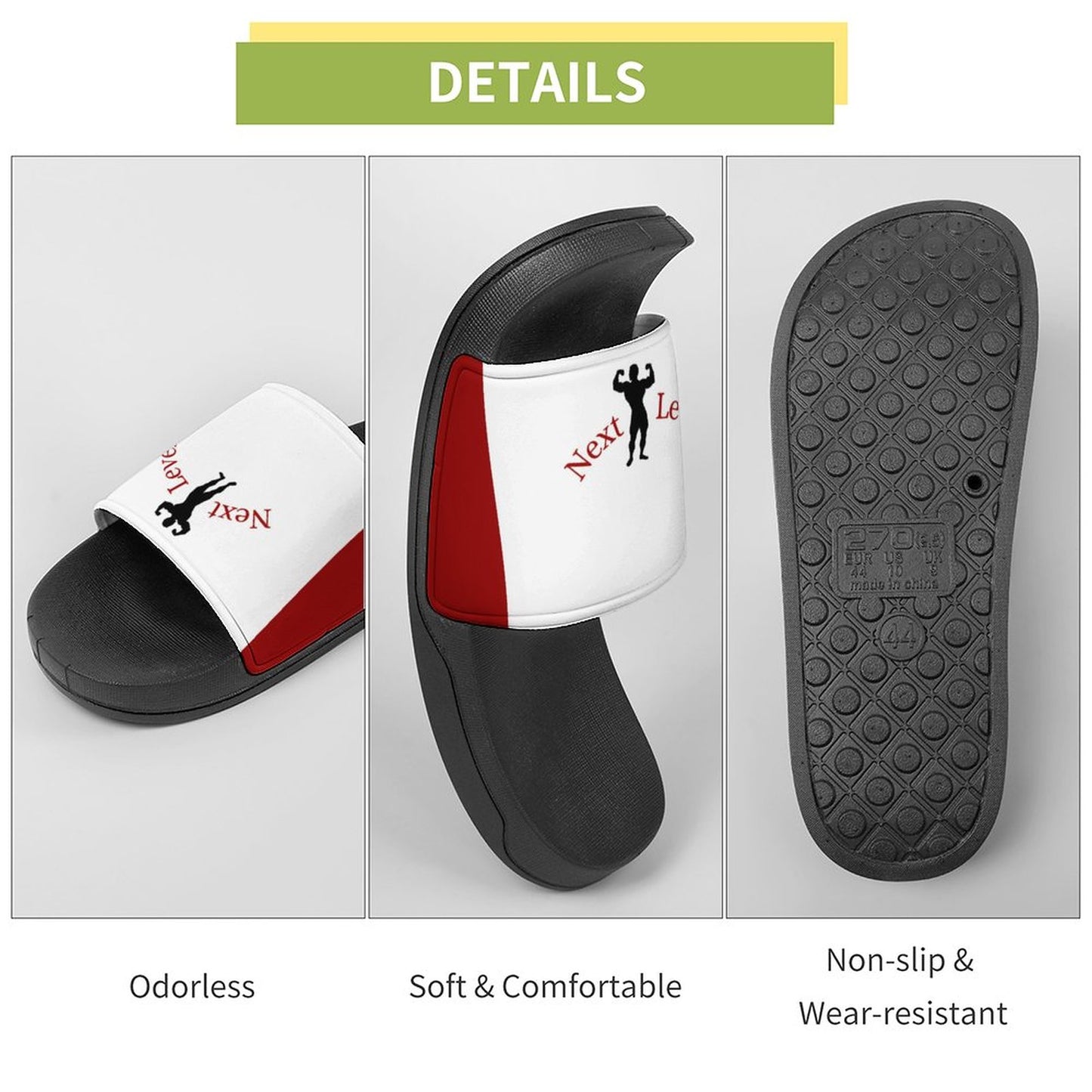 Personalized Casual UnisexPVC Slippers