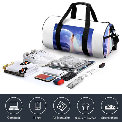 Cylindrical Gym Bag Q006