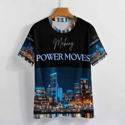 MAKING POWER MOVES T-Shirt-SMALL-6XL