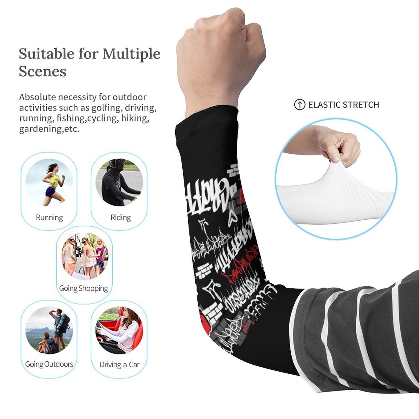 Cooling UV-Proof Arm Sleeves (A Pair)