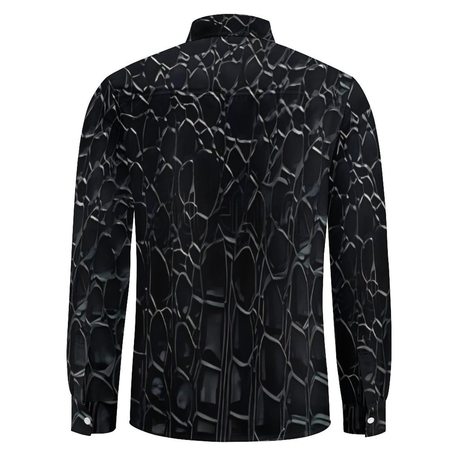 Men's Long Sleeve Shirt with Pocket LS (All-Over Printing)