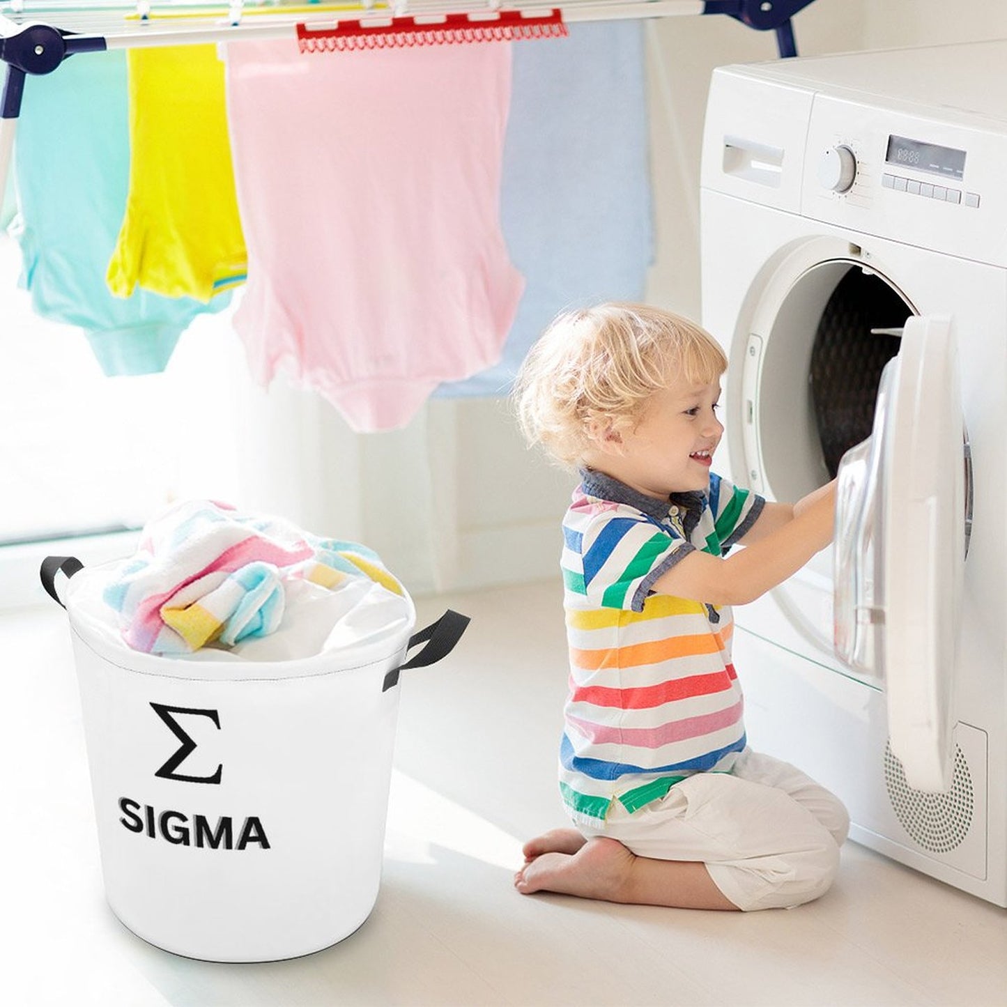 Oxford Collapsible Laundry Basket