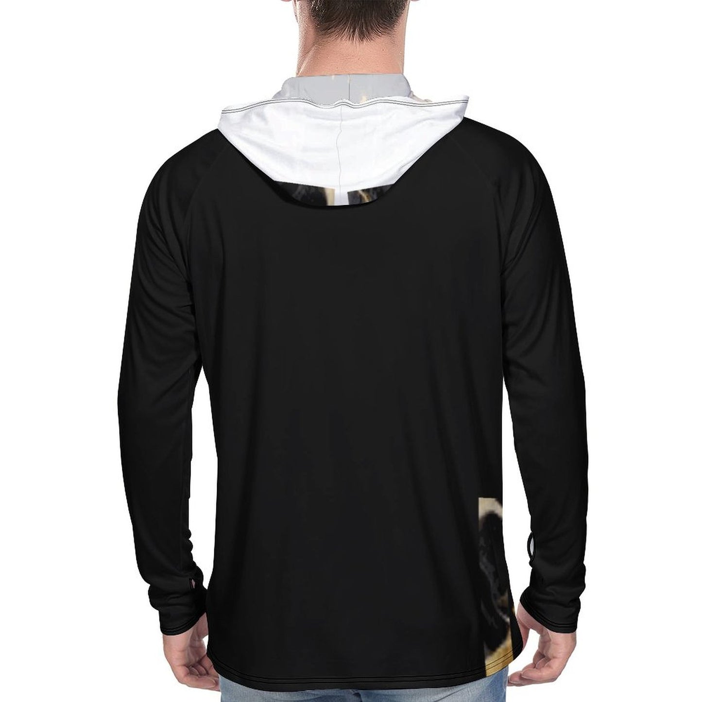 Men's Long Sleeve Hoodie NZ145 (All-Over Printing)