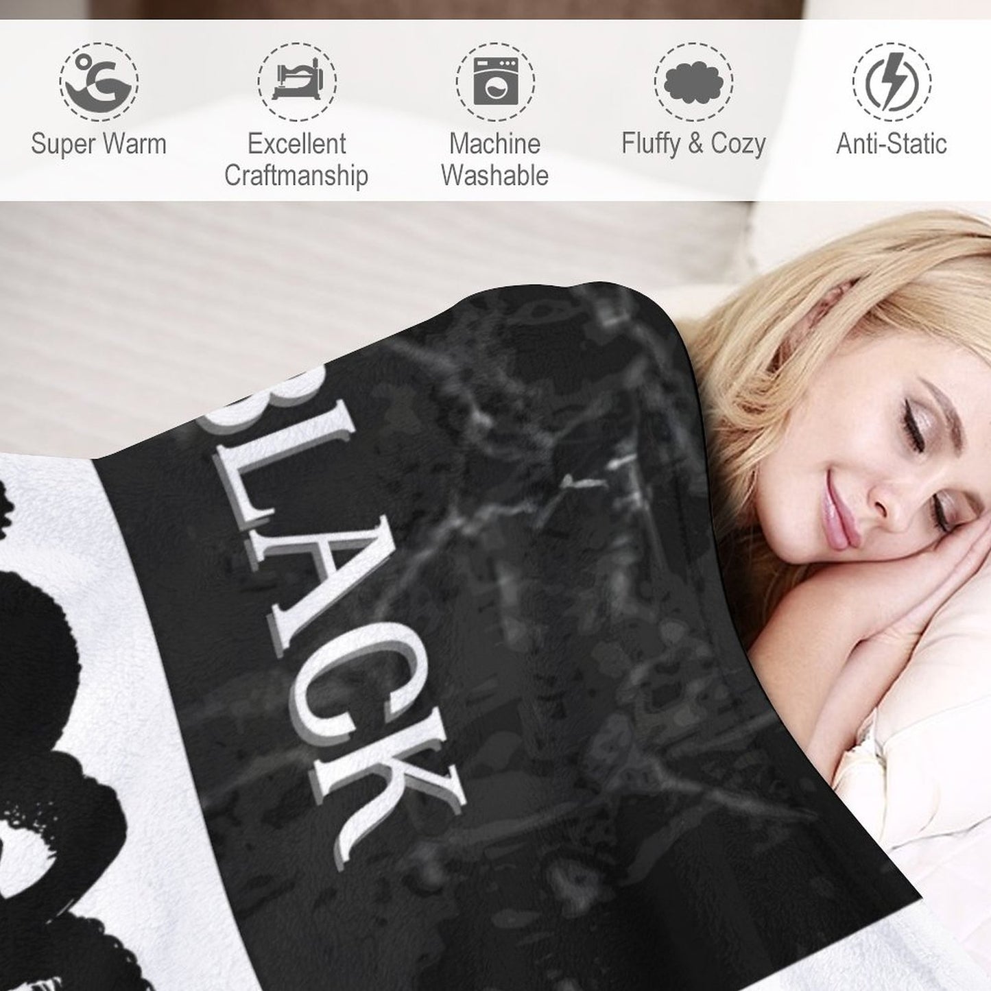 280gsm Flannel Blanket-50"x60" (Dual-sided Printing)