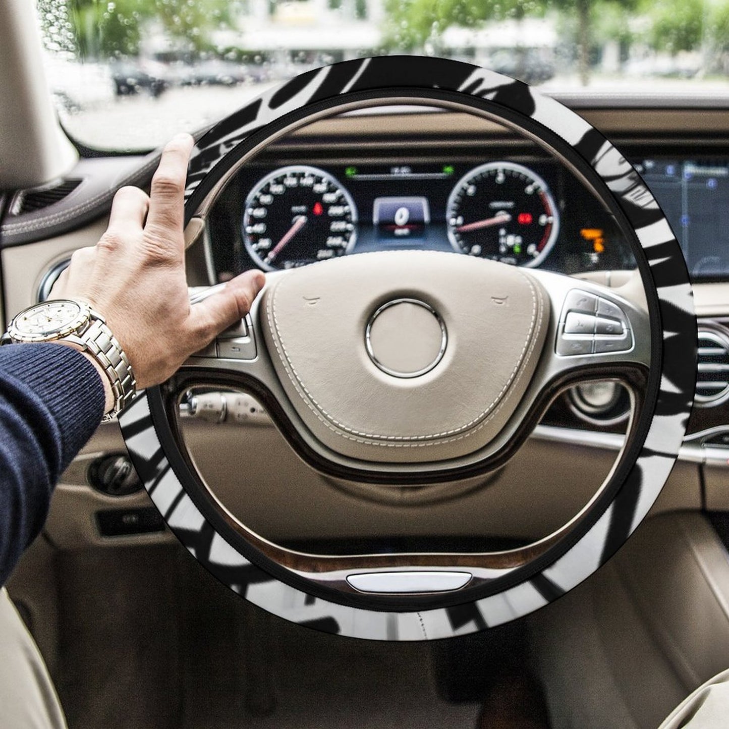 Car Steering Wheel Cover