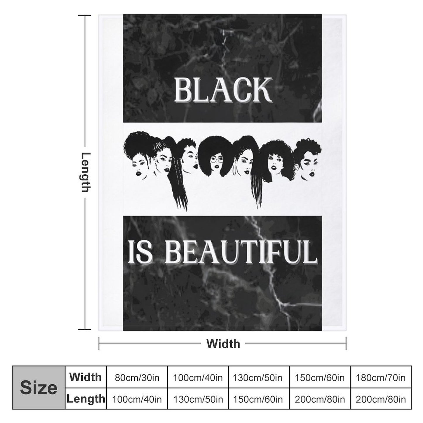 280gsm Flannel Blanket (One-sided Printing)