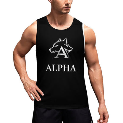 Men's Printed Vest BK (All-Over Printing)