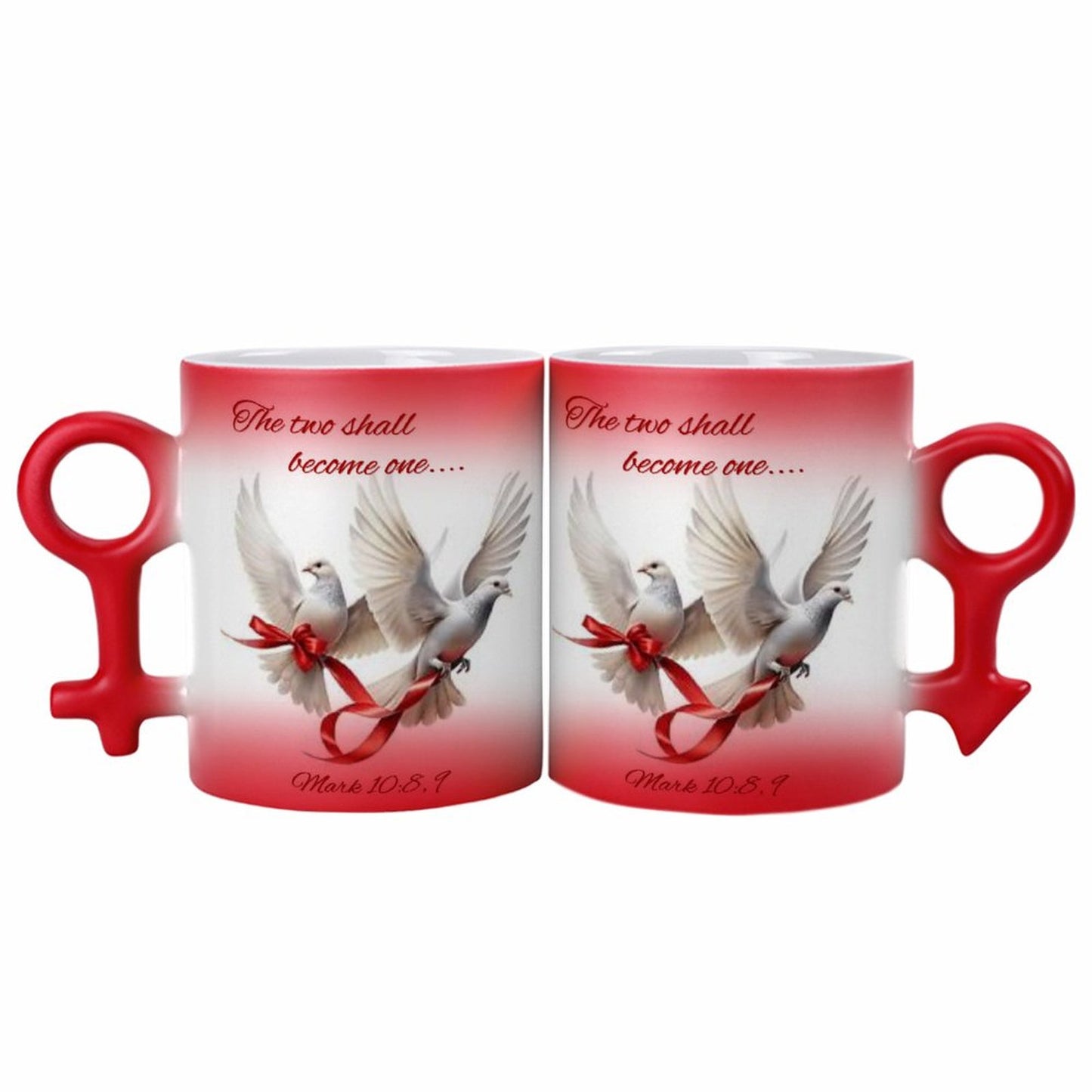 Couple Symbol Color-Changing Mug(One-sided Printing)
