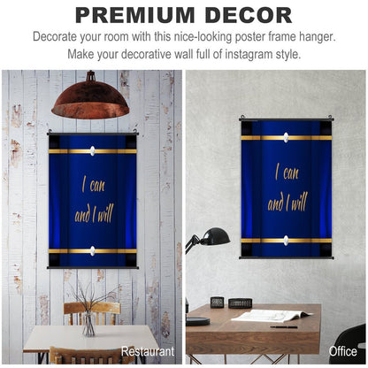 Canvas Hanging Poster with Scrolls-16"x24"/ 40x60cm