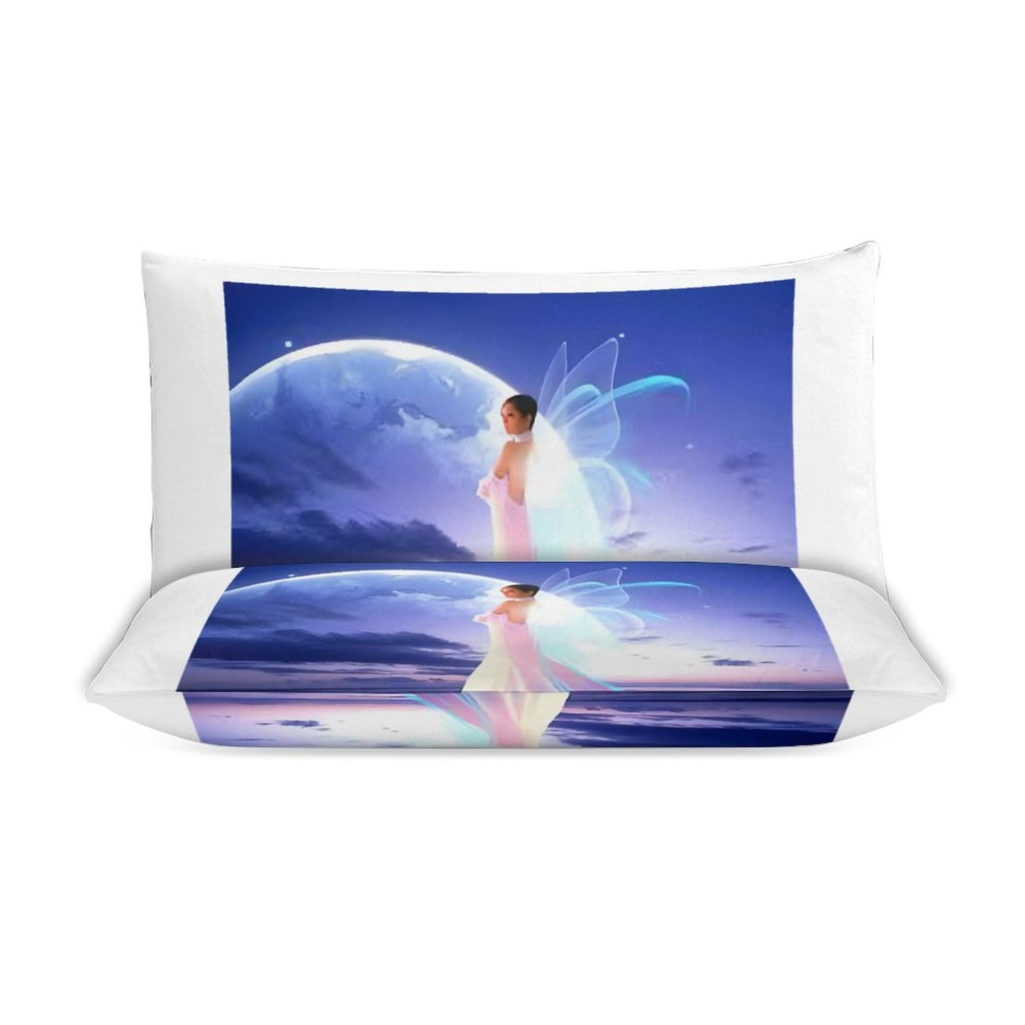 3-Piece Bedding Set-86"×70"/ 218×177cm (Dual-sidede Printing)