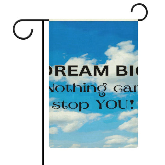 Personalized Flax Garden Flag (Identical Dual-sided Printing)