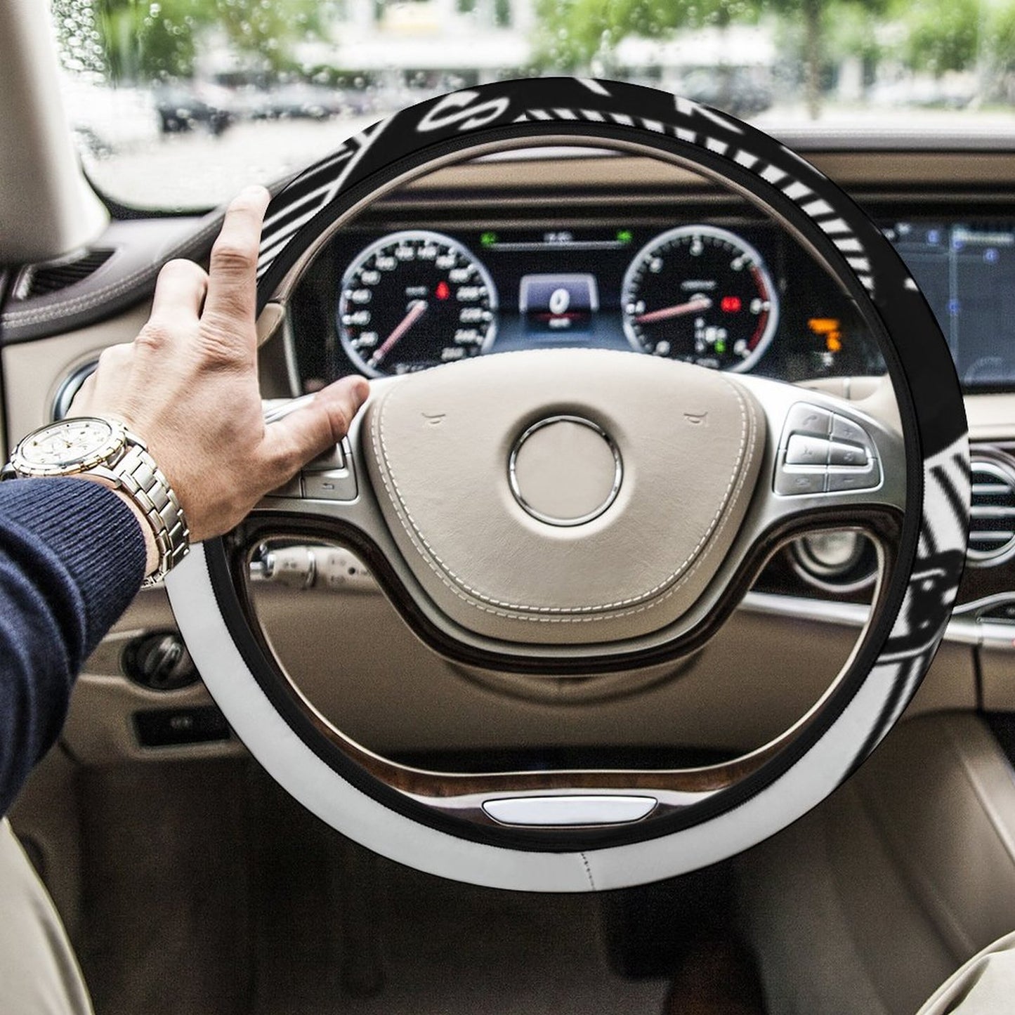 Car Steering Wheel Cover