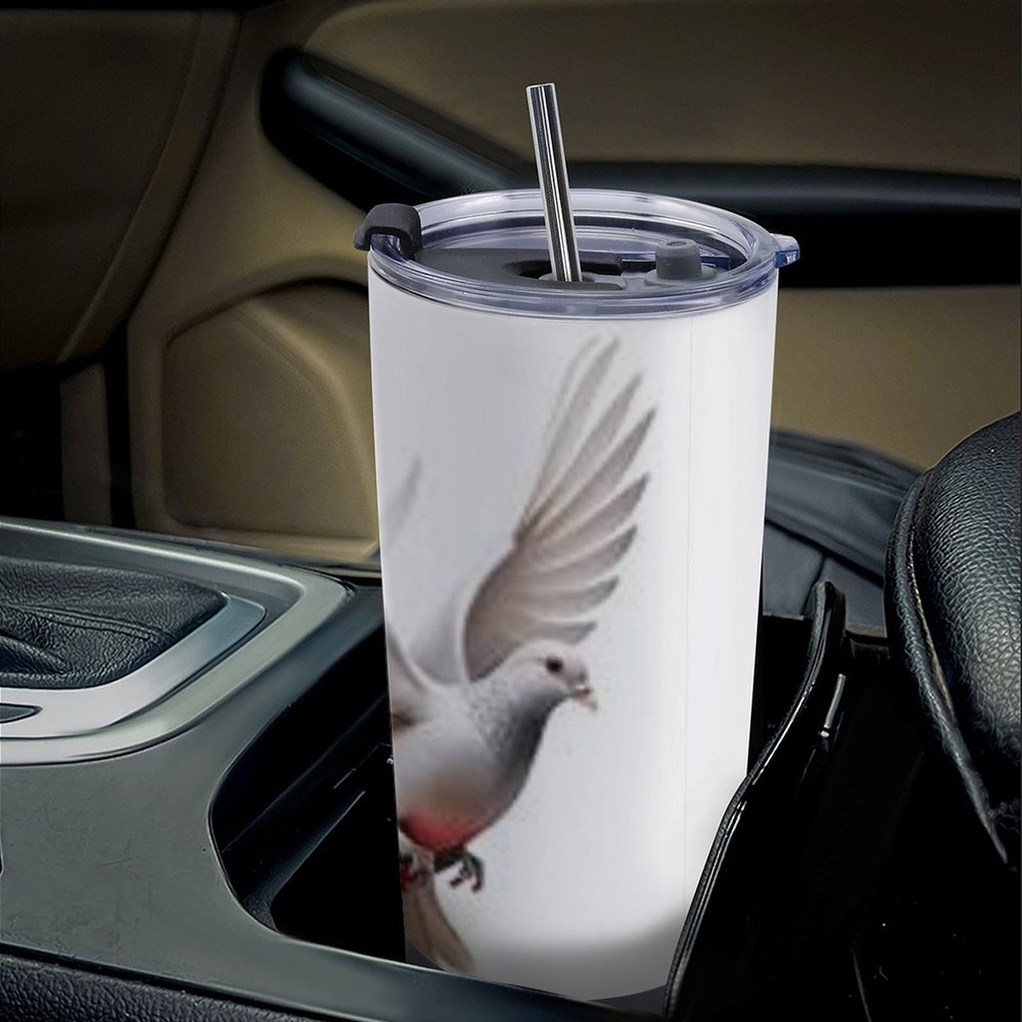 Car Travel Mug Set with Cleaning Kit (590ml/20oz)