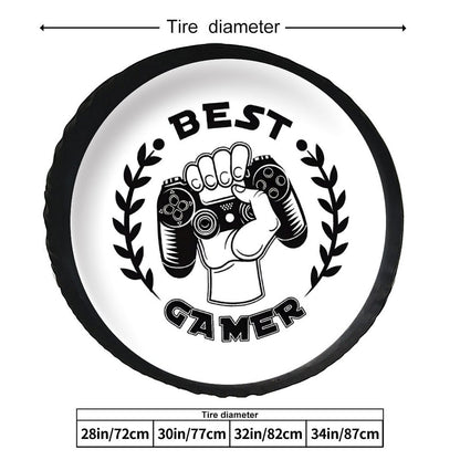 Leather Tire Cover(One-sided Printing)