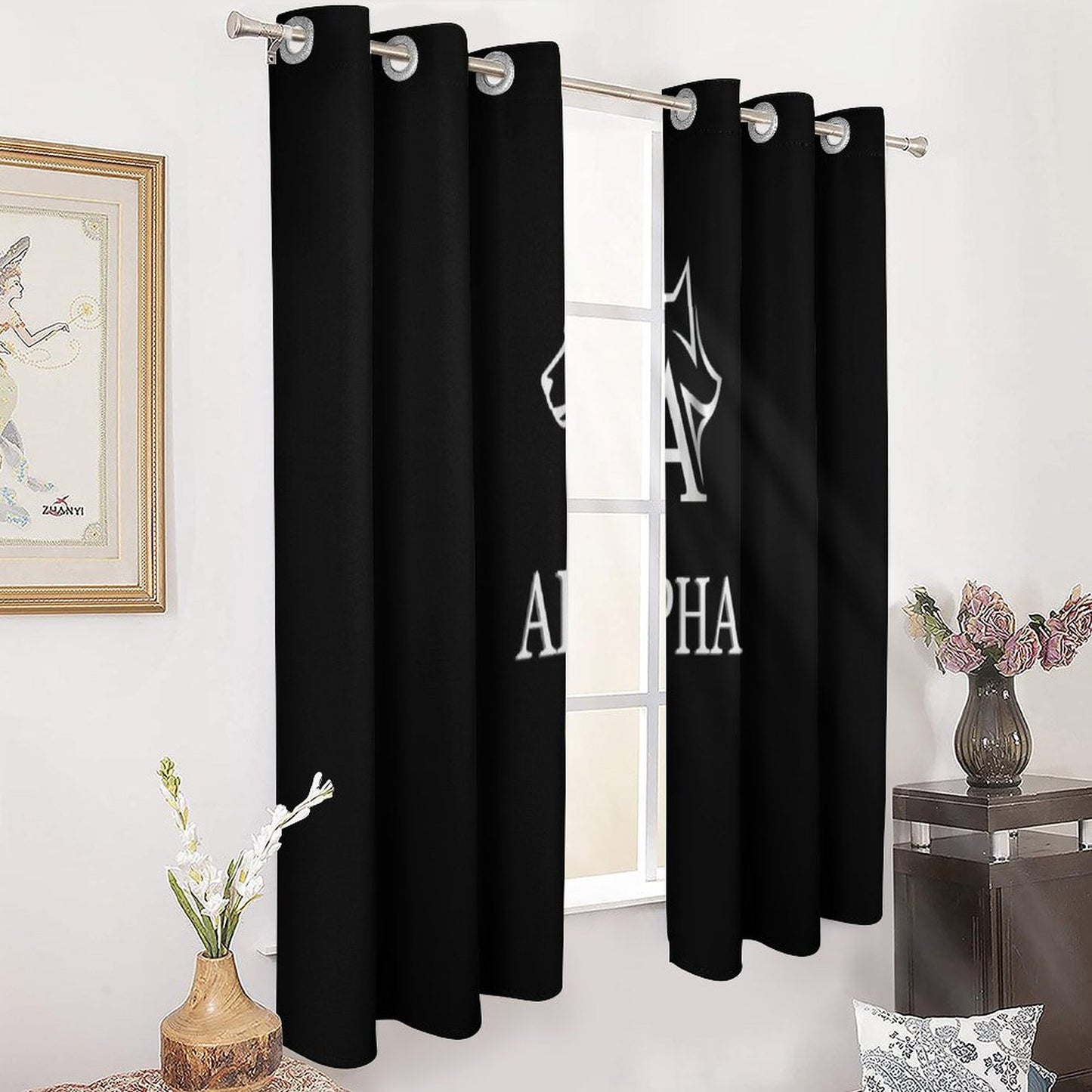 Grommet Curtain-52"x72"/ 132x183cm