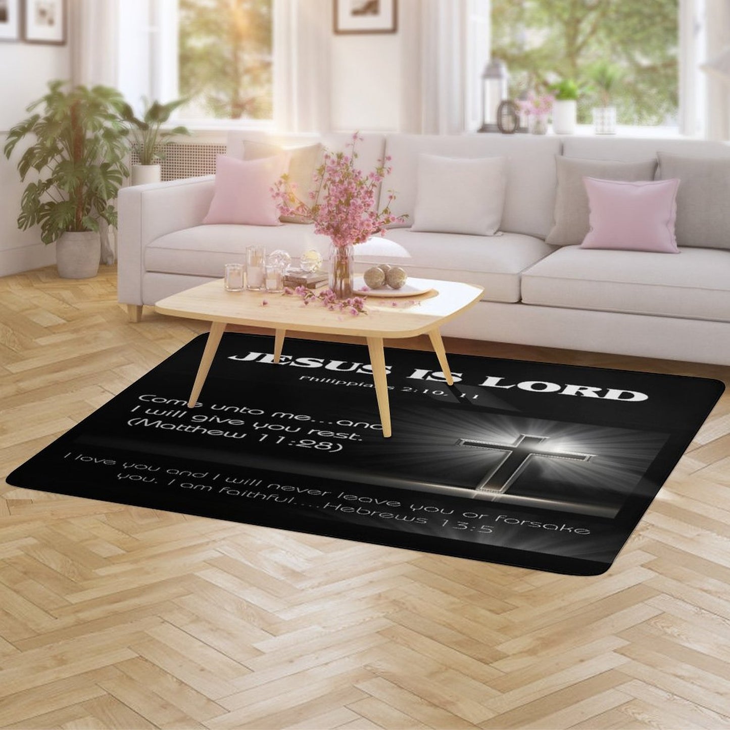 Coral Velvet Floor Mat for Home-60"x40"