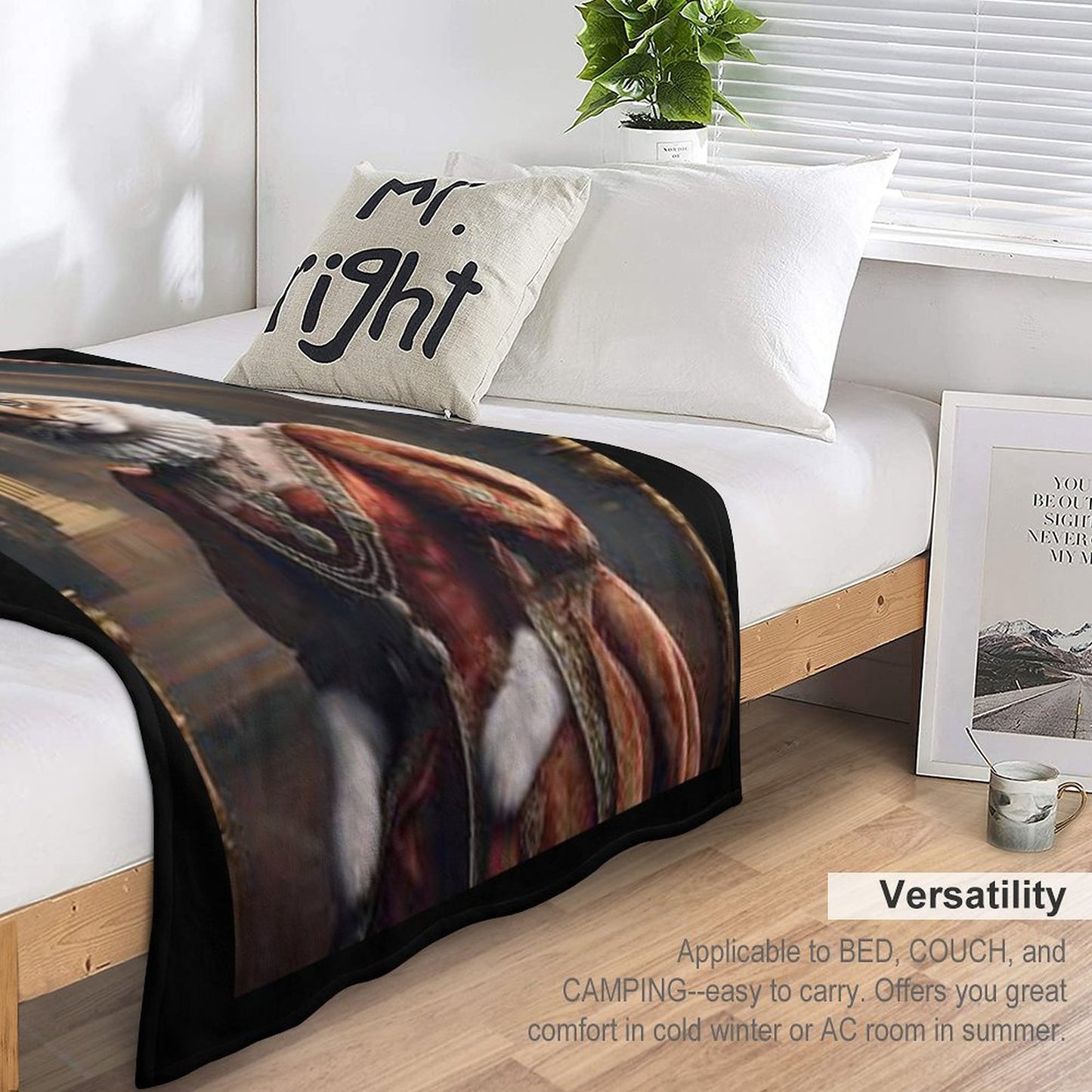 280gsm Flannel Blanket-70"x80" (Dual-sided Printing)
