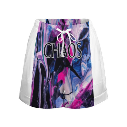 CHAOS Loose High Waisted Shorts-SMALL-3XL