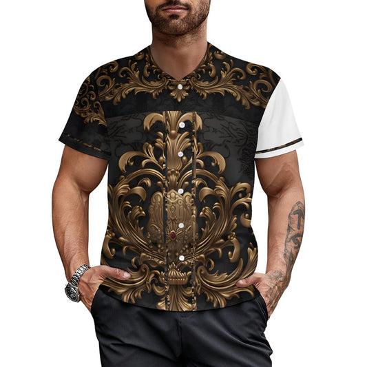 Short Sleeve Men's Baseball Batting Jacket J50T