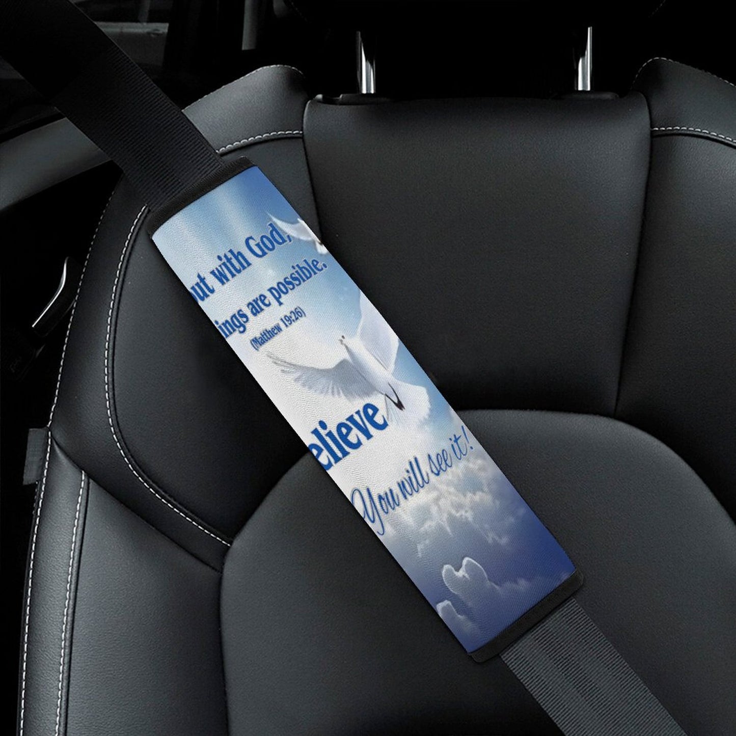 Car Seat Belt Shoulder Pad-BELIEVE