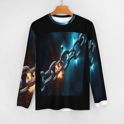 Men's Workout Top Long Sleeve DS017 (All-Over Printing)
