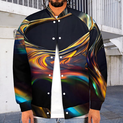 Men's Baseball Jacket (All-Over Printing)