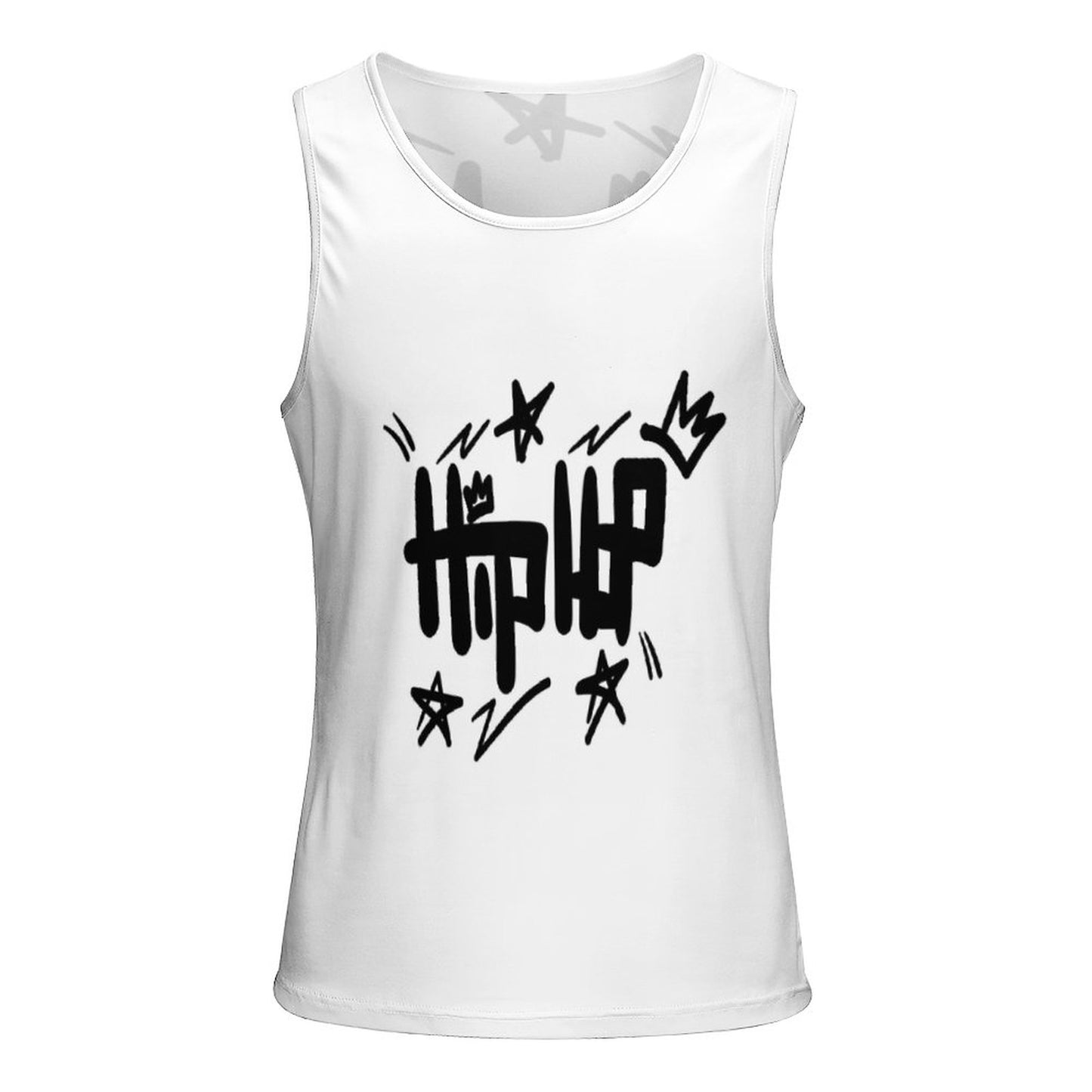Men's Printed Vest BK (All-Over Printing)