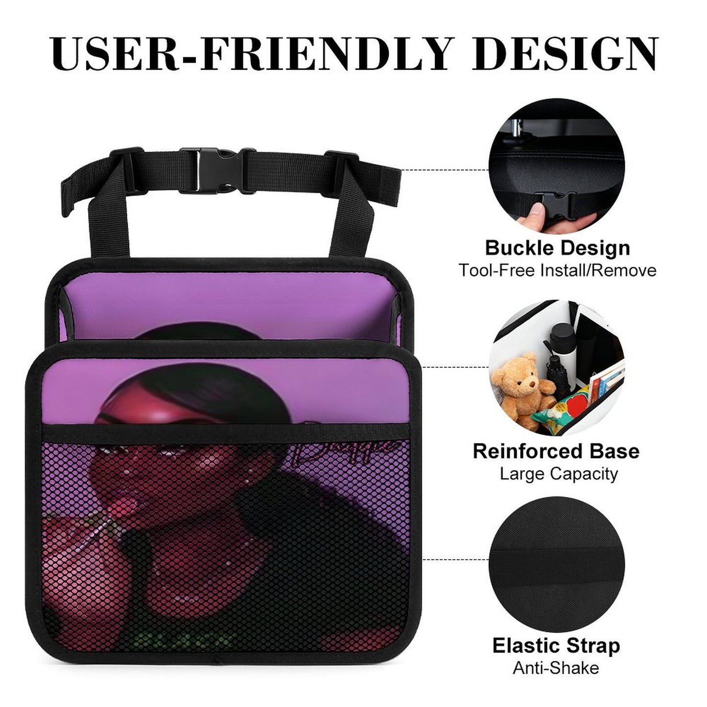 Car Seat Storage Bag(All-Over Printing)