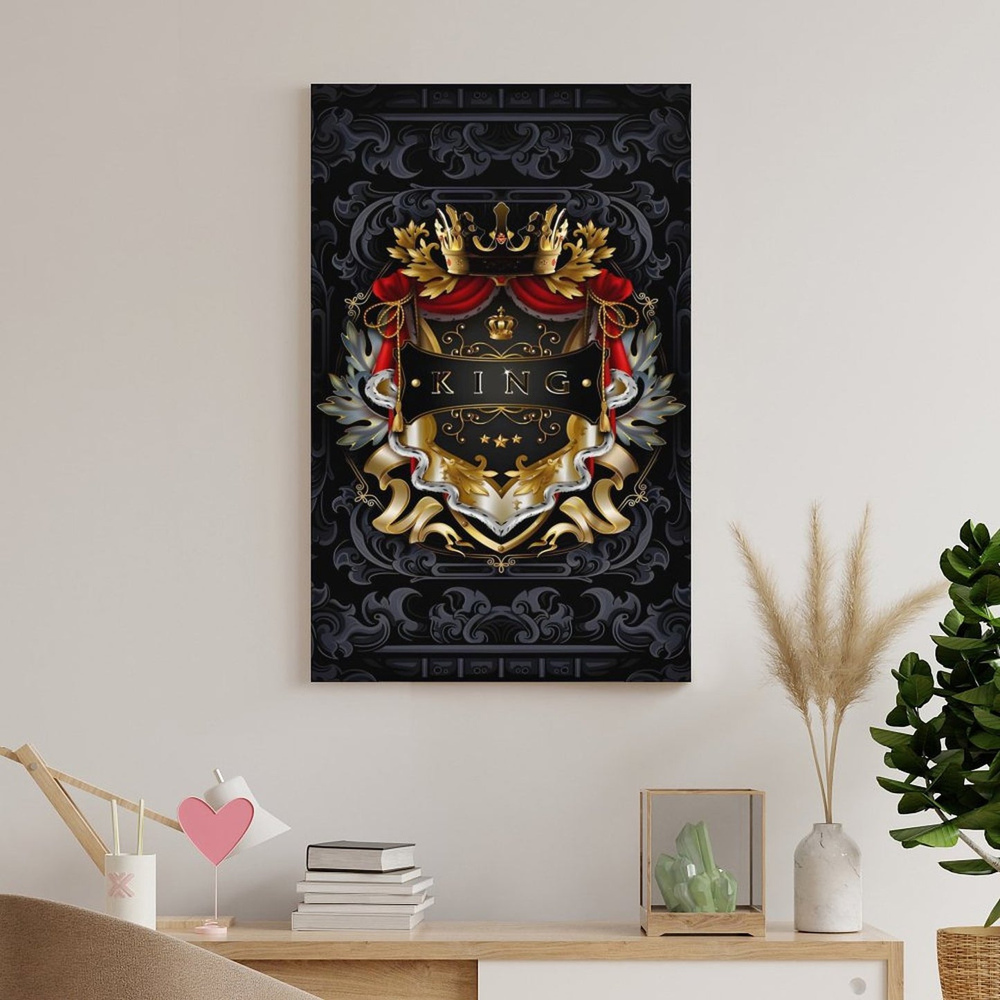 Framed Wooden Poster Hanging (Vertical 2:3)-8x12 inch