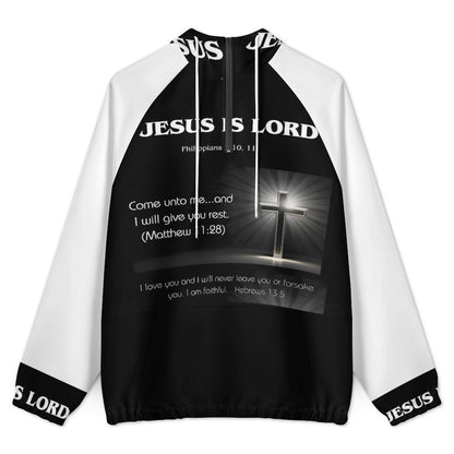 Double-Layered Hoodie with Pockets(All-Over Printing)